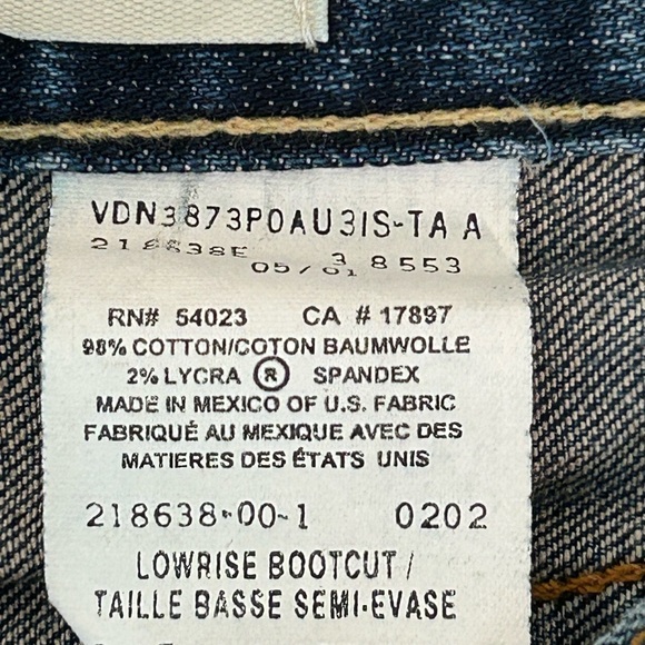 GAP Low Rise Boot Cut Women's Jeans - Picture 6 of 10